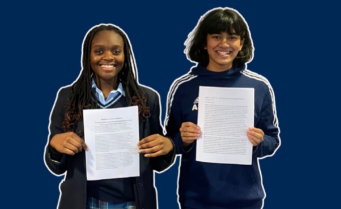 Latest News » LHS Students Enter Prestigious National Essay Competition